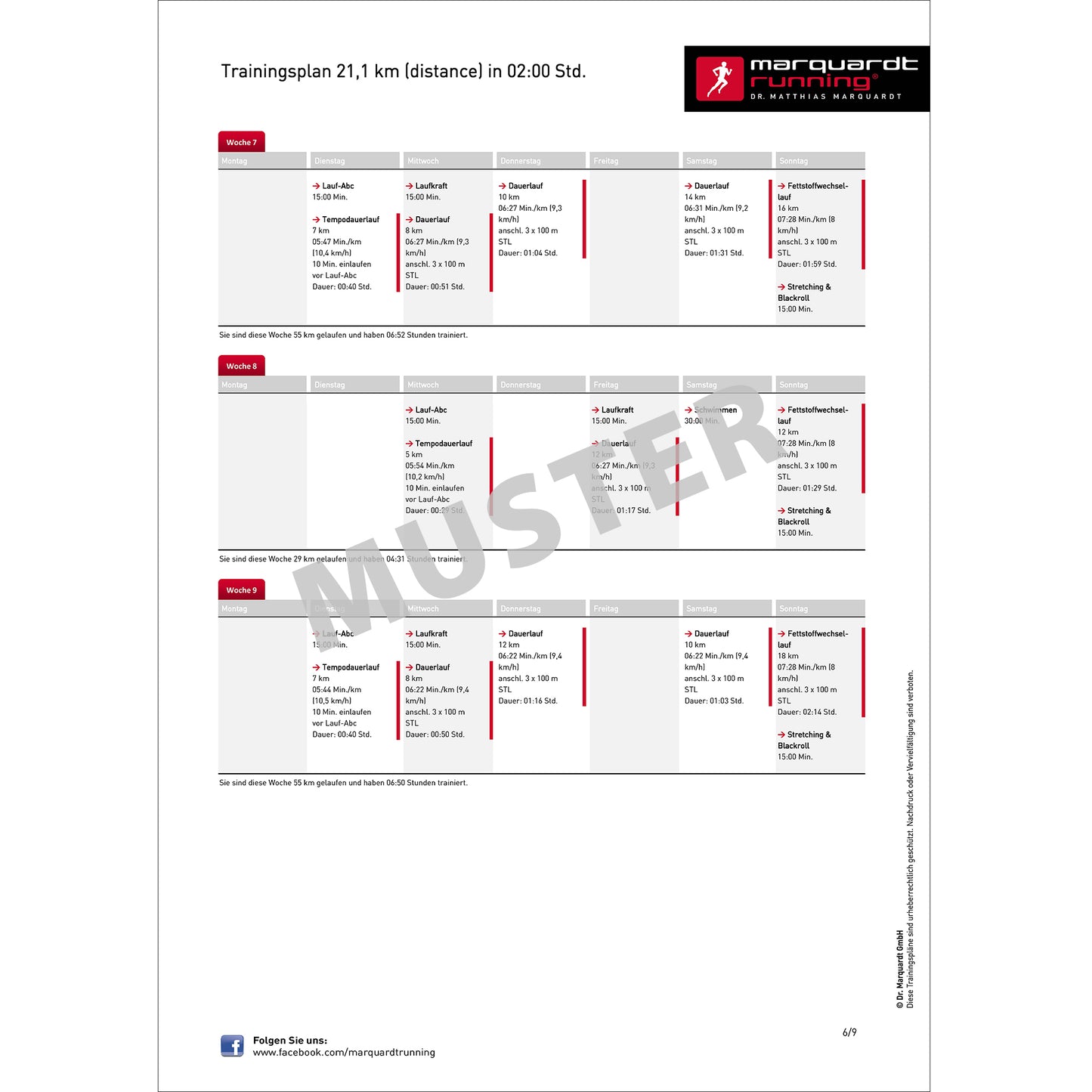 GESCHENK-GUTSCHEIN: Individueller Trainingsplan vom RunningDoc