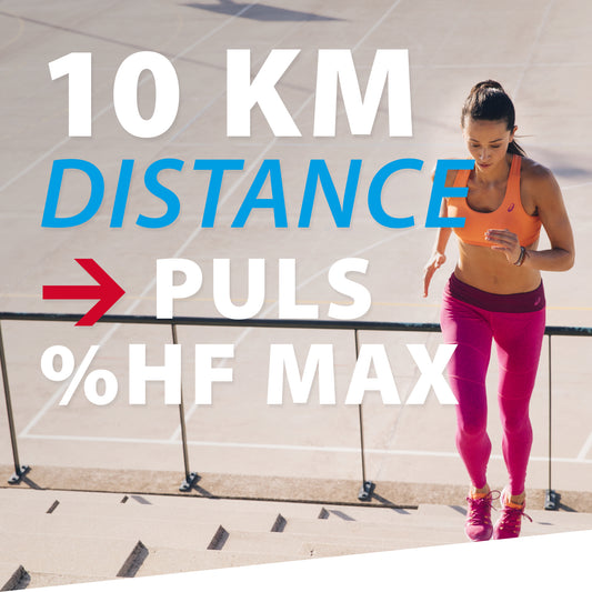 TRAININGSPLAN: 10 km | Distance | Puls (%HFmax)