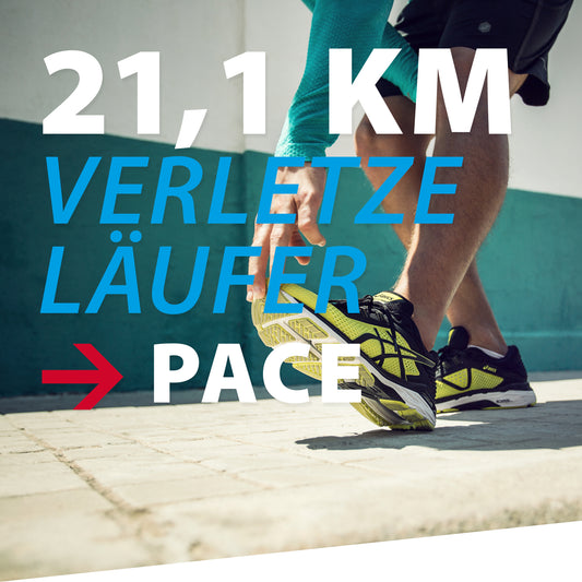 TRAININGSPLAN: 21,1 km | Verletzungsanfällige Läufer | Pace