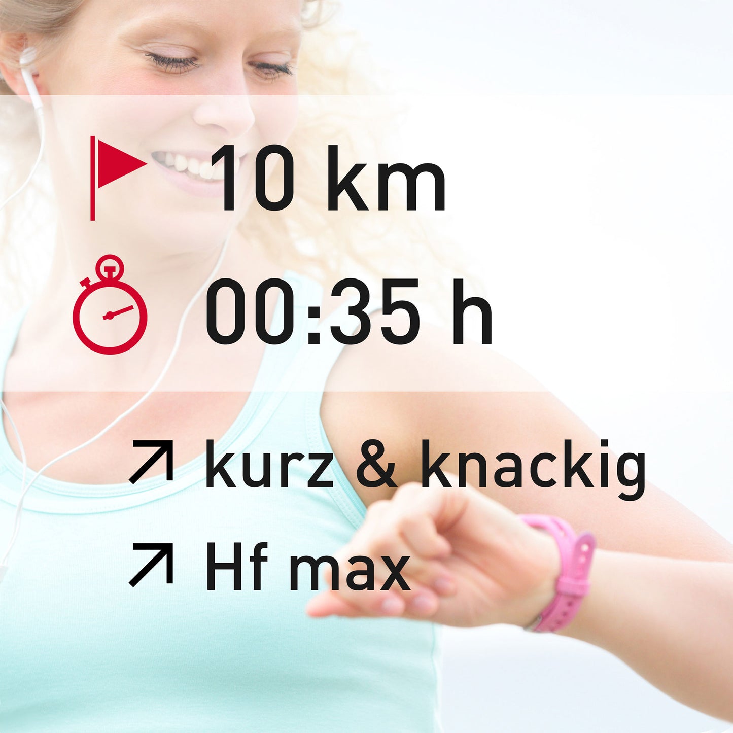 TRAININGSPLAN: 10 km | Intensity | Puls  (%HFmax)
