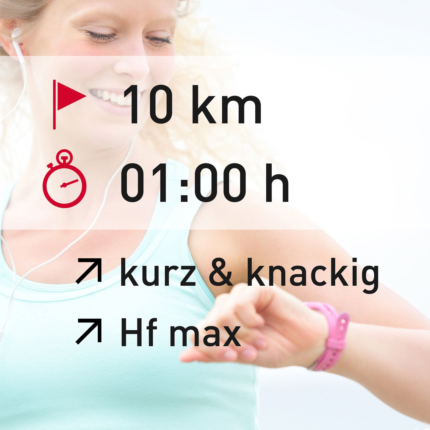 TRAININGSPLAN: 10 km | Intensity | Puls  (%HFmax)