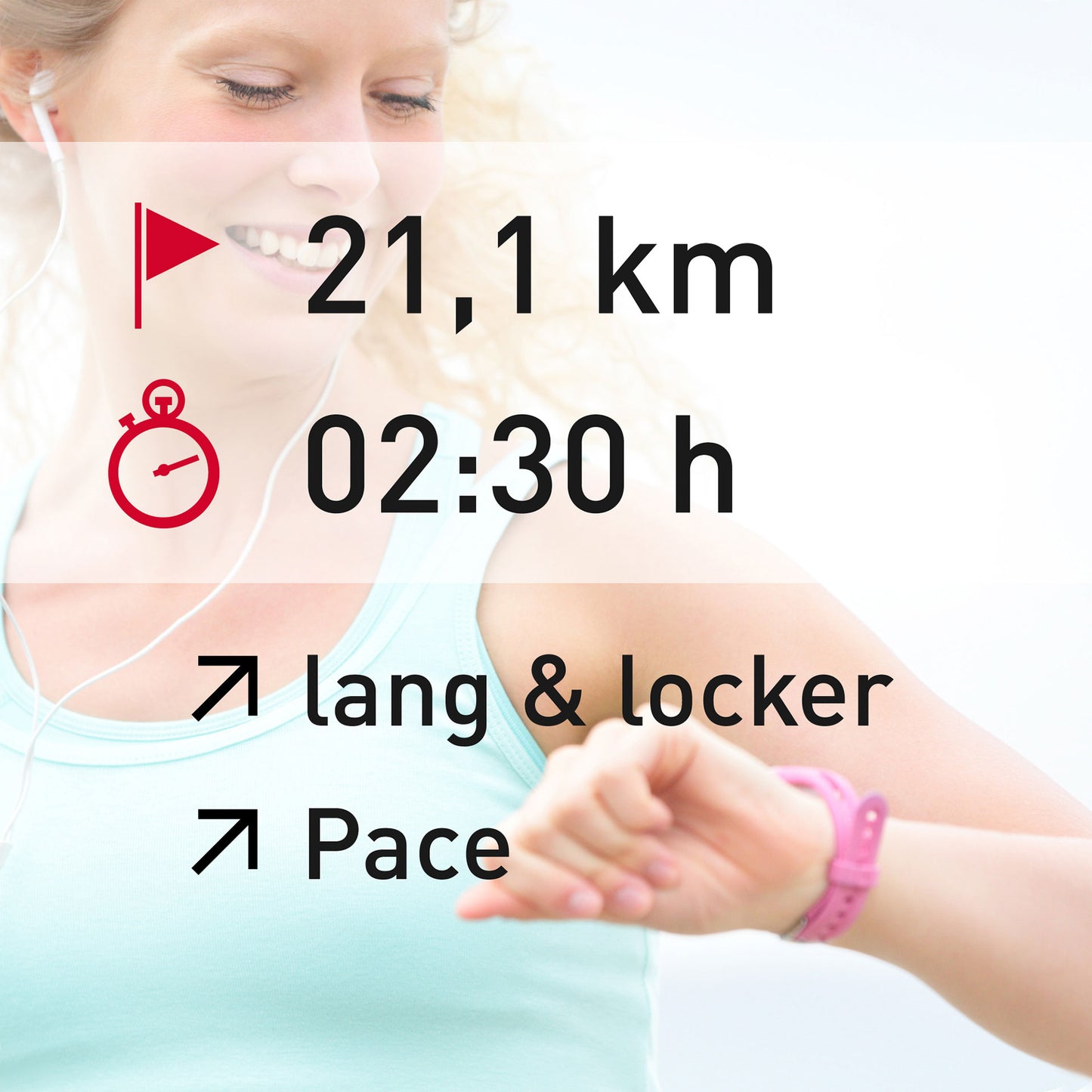 TRAININGSPLAN: 21,1 km | Distance | Pace
