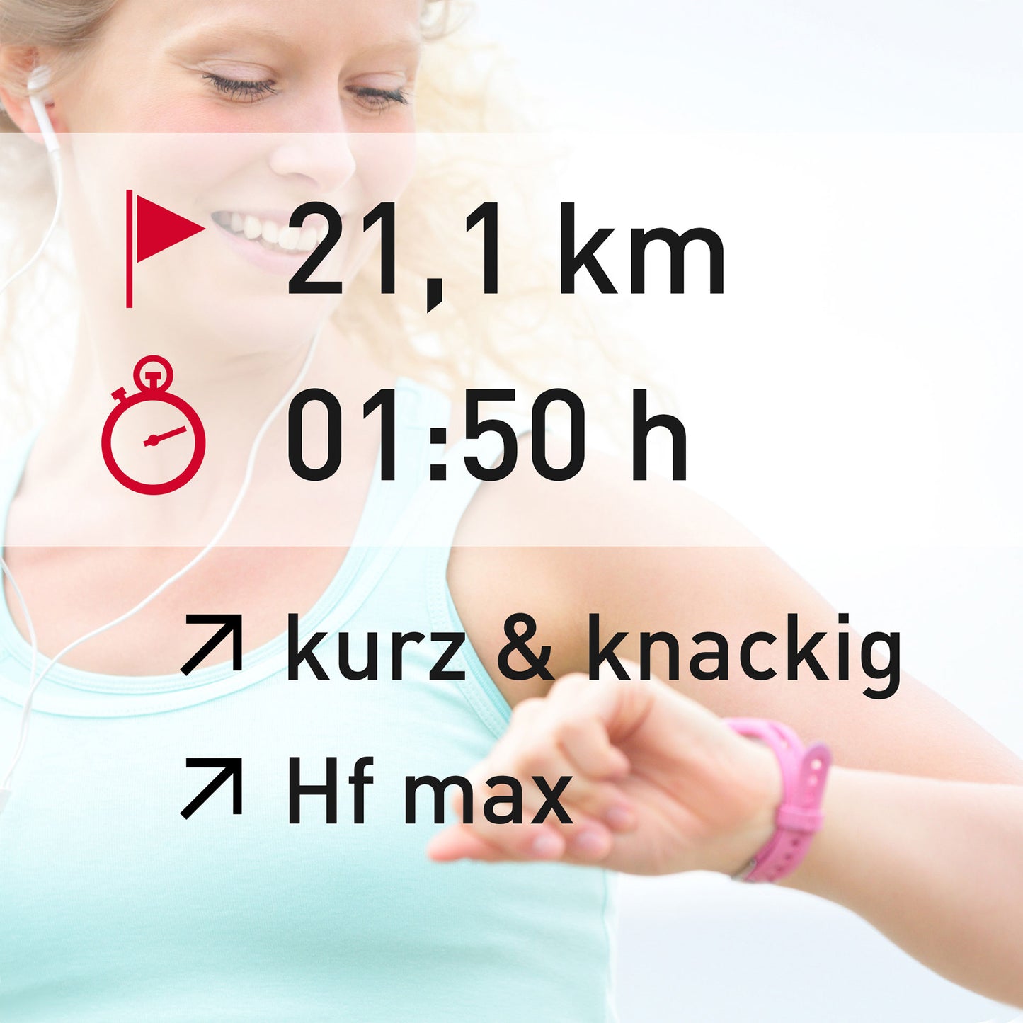 TRAININGSPLAN: 21,1 km | Intensity | Puls (%HFmax)